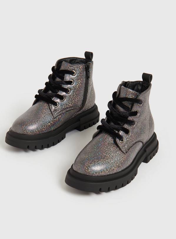 Buy Multicoloured Metallic Ankle Boots 3 Boots and wellies Tu